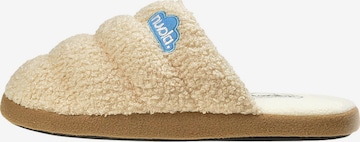 Nuvola. Hausschuh 'Zueco Sheep' in Beige: Vorderseite