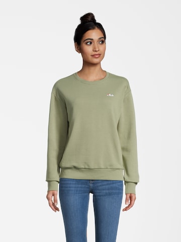 Sweat-shirt 'BANTIN' FILA en vert : devant