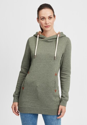 Oxmo Hoodie 'Vicky' in Grün: predná strana