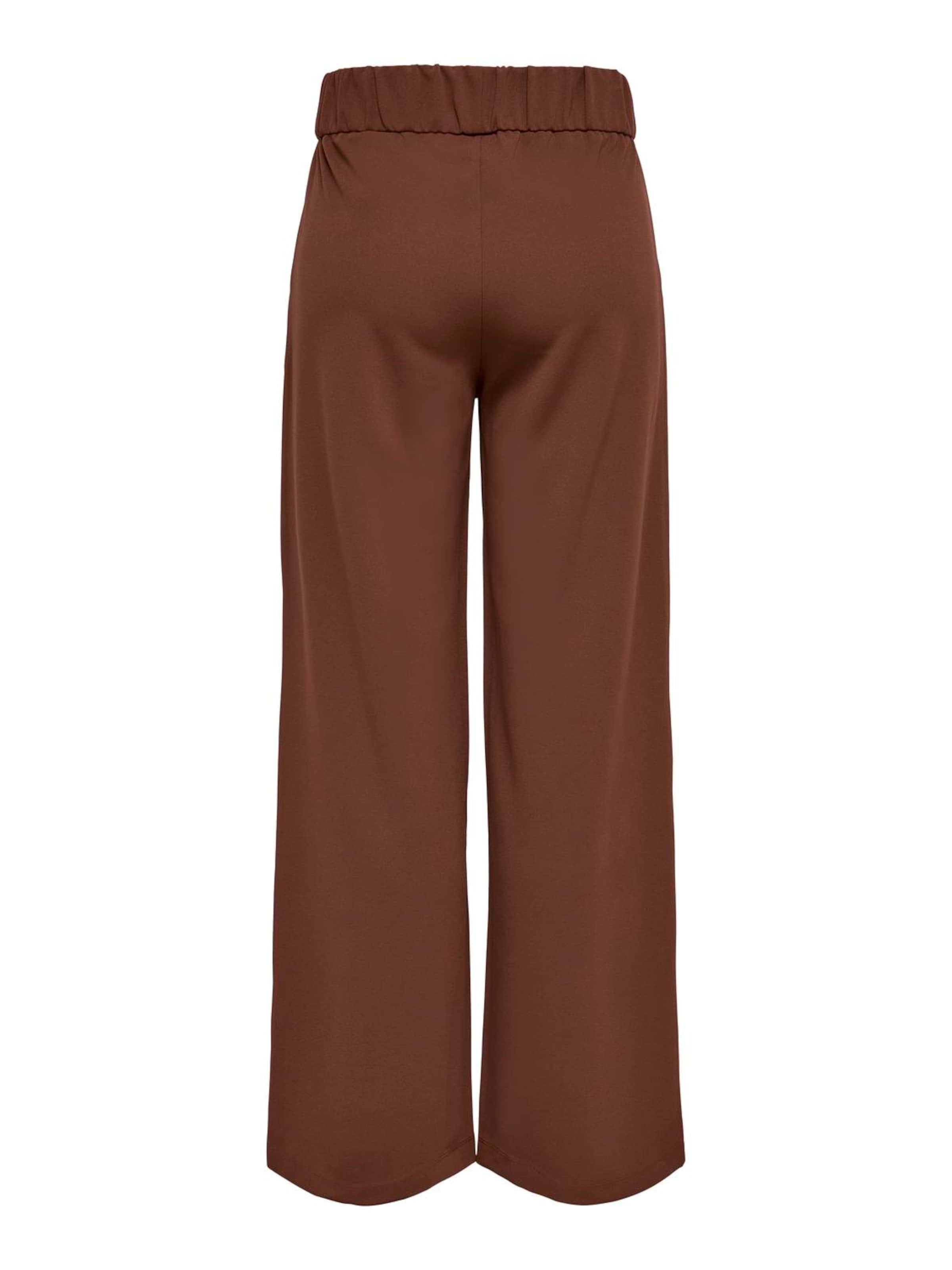 JDY Zvonové kalhoty Kalhoty se sklady v pase 'JDYGeggo' – hnědá