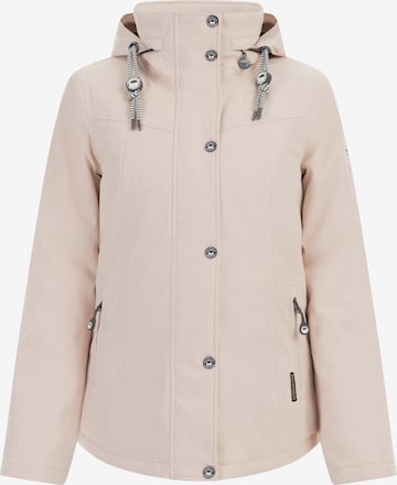 Schmuddelwedda Weatherproof jacket in Pink: front