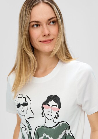 T-shirt s.Oliver en blanc