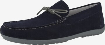 GEOX Mocassins in Blauw: voorkant