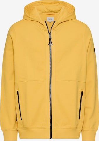 CAMEL ACTIVE Sweatjacke in Gelb: Vorderseite