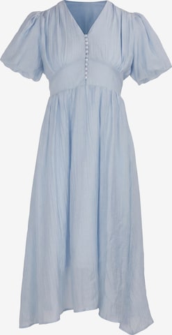IZIA - Vestido em azul: frente