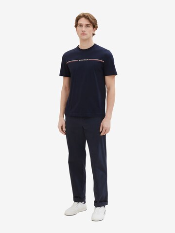 TOM TAILOR T-Shirt in Blau