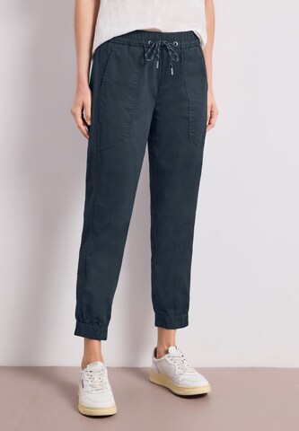 STREET ONE Slim fit Pants in Blue