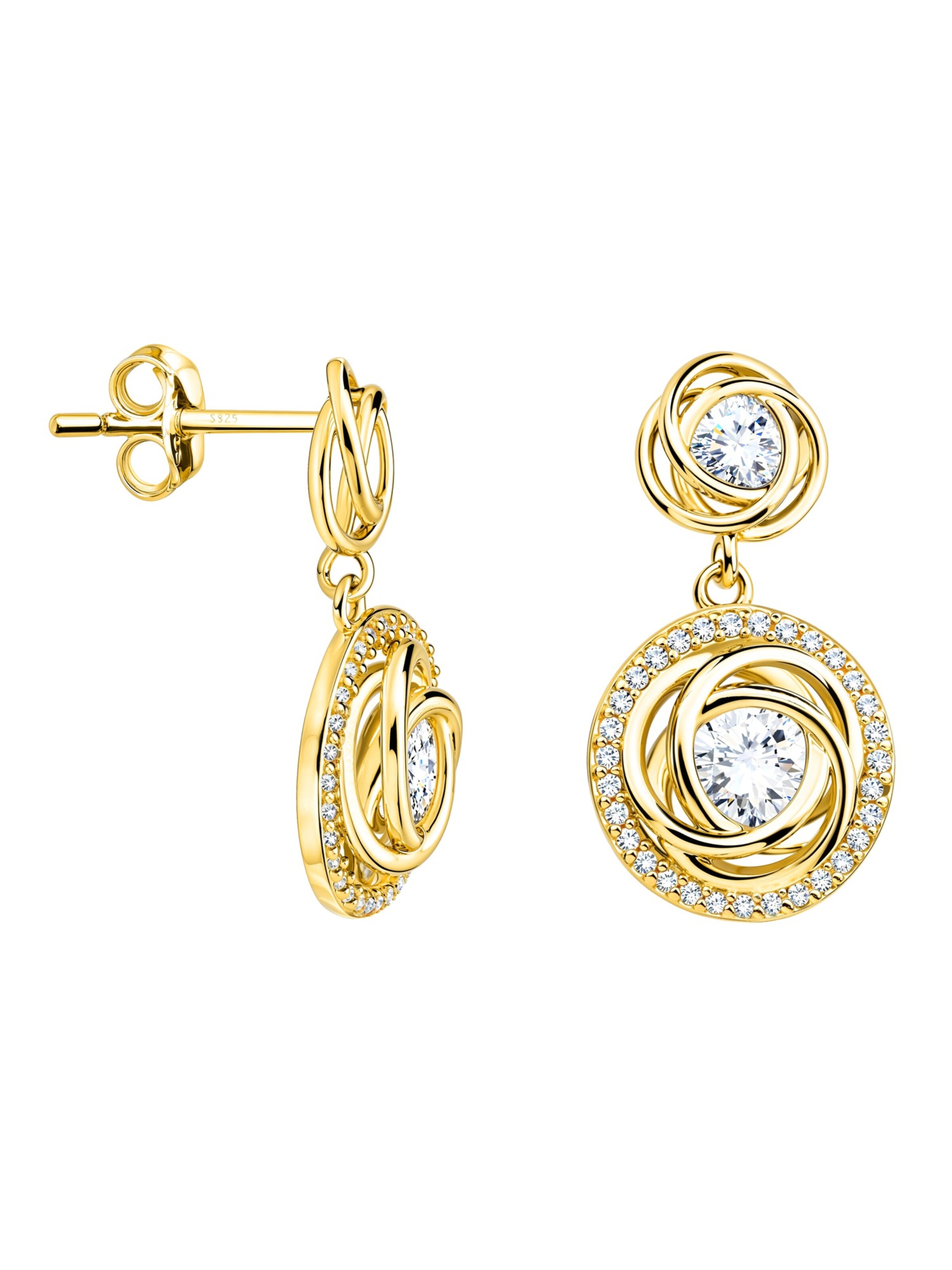 Sofia Milani Ohrringe‌‌‌‌ in Gold: Vorderseite