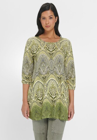 Anna Aura Shirt in Groen: voorkant