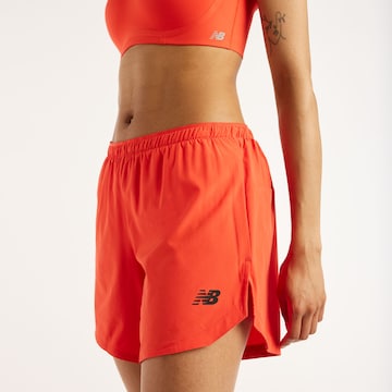 new balance Regular Sports trousers 'RC Essential Short 5"' in Orange