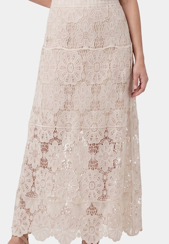 Jupe usha FESTIVAL en beige
