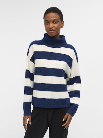 Pull-over 'Minna' OBJECT en bleu : devant