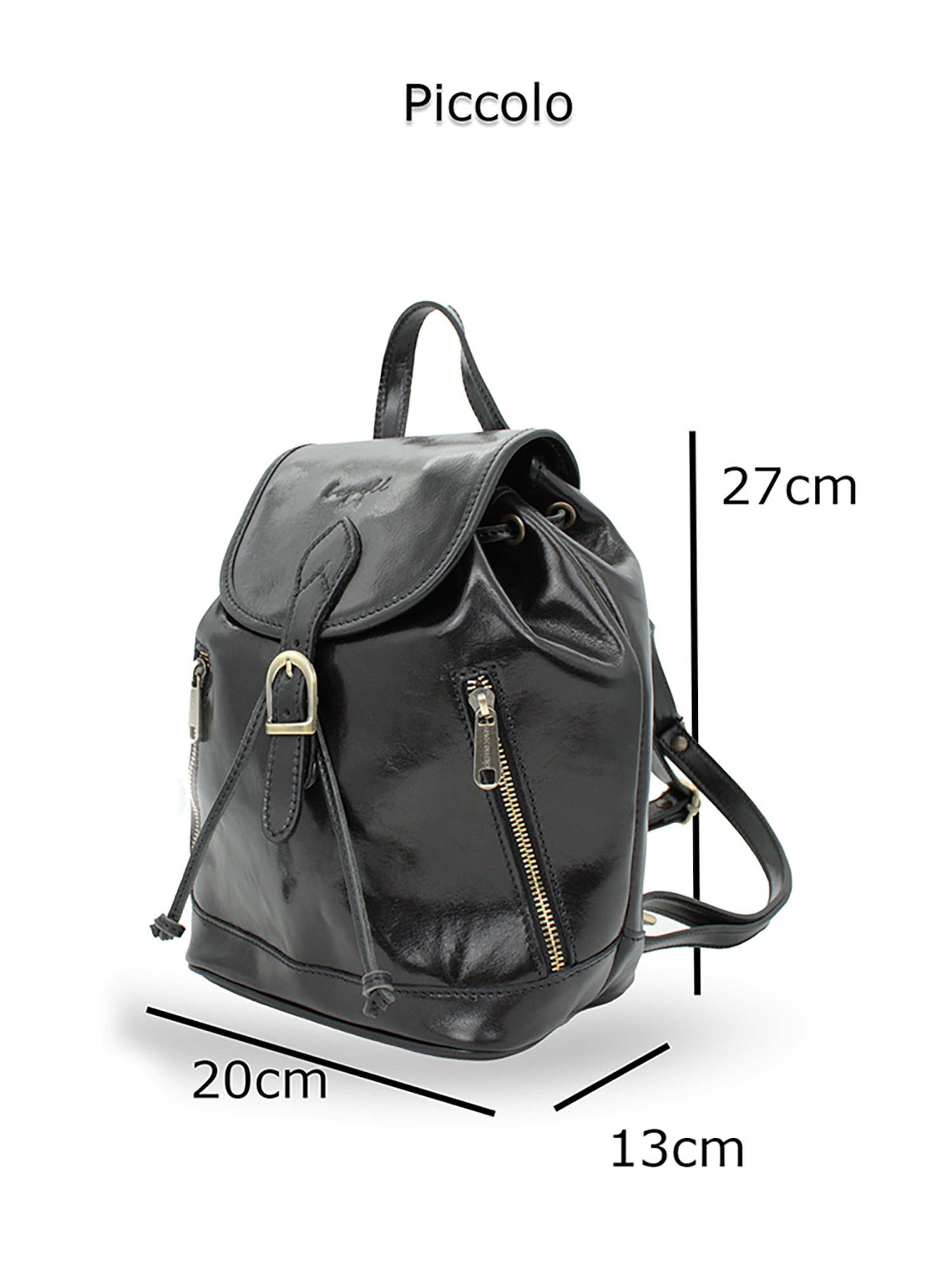 bupell Backpack 'Violetta Piccolo' in Black