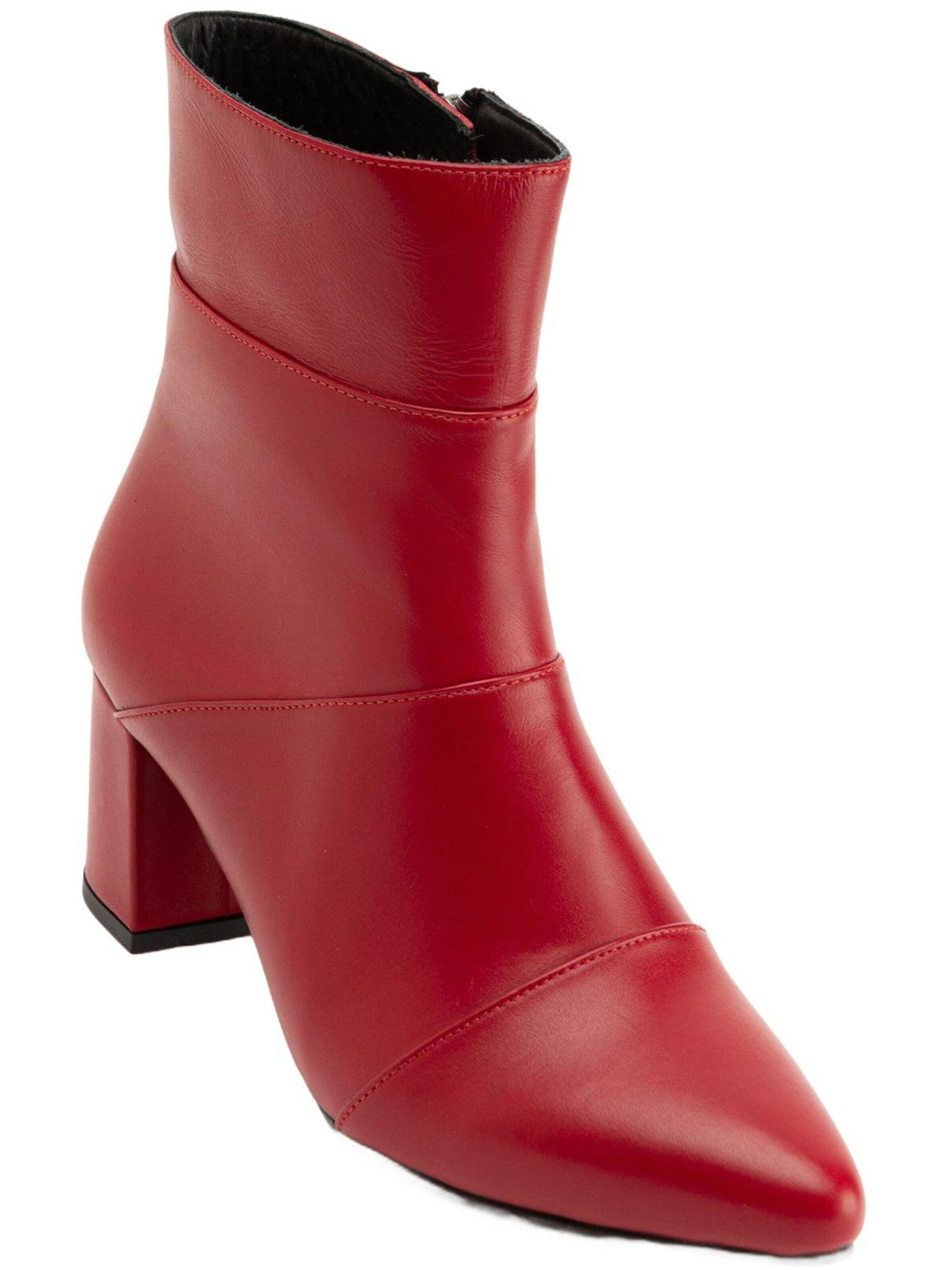 Limoya Stiefel 'Amalia'‌ in Rot: Vorderseite