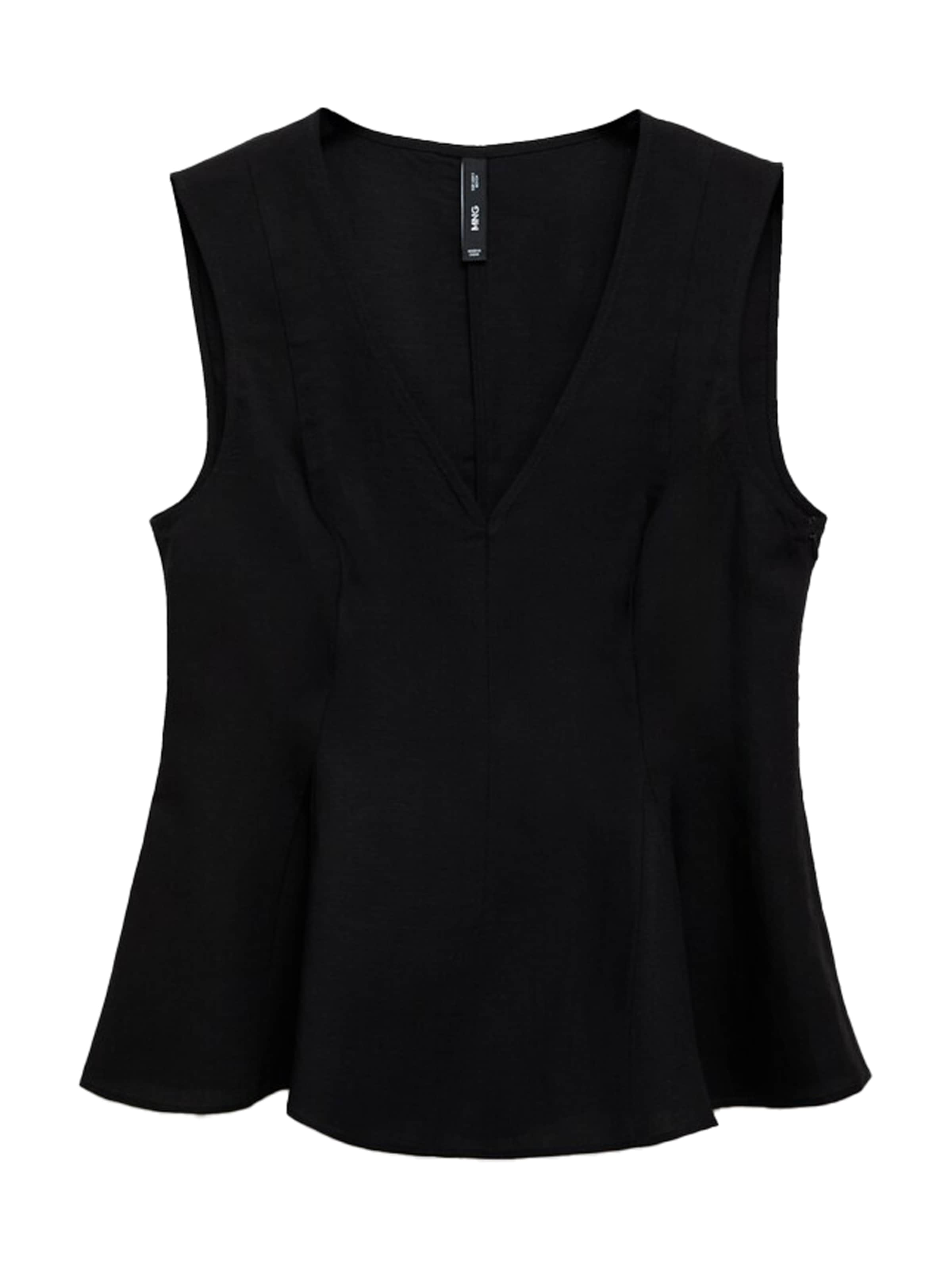 MANGO Top 'PEP' - fekete: elől