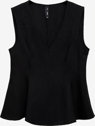 MANGO Toppi 'PEP' värissä musta: etupuoli