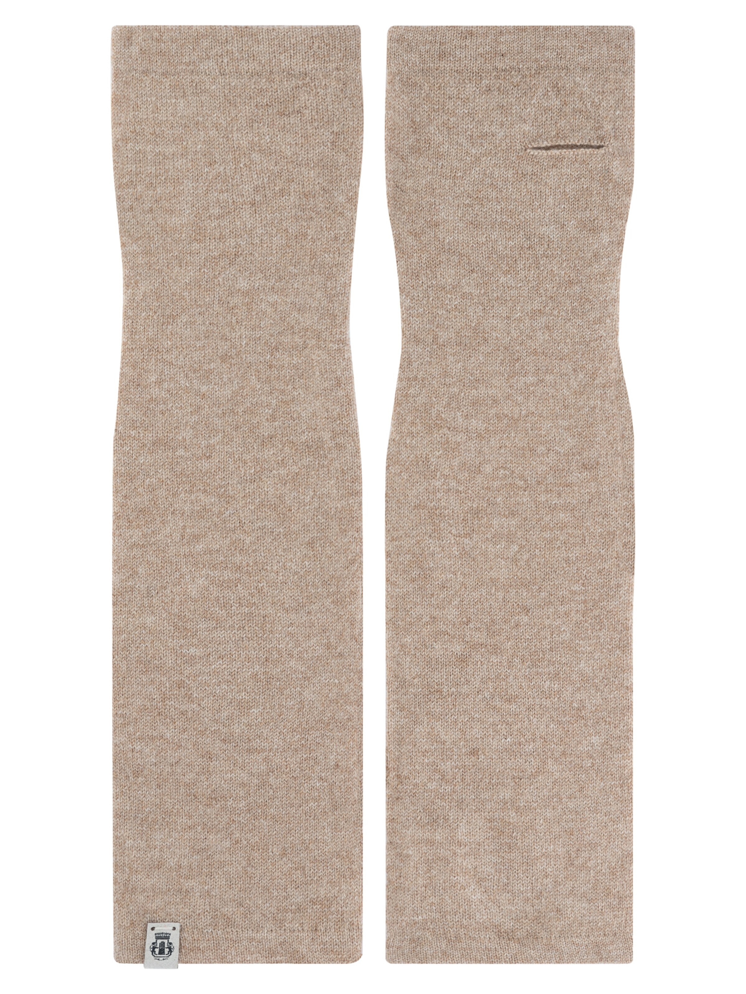 Scaldapolsi 'PURE CASHMERE' di Roeckl in beige: frontale