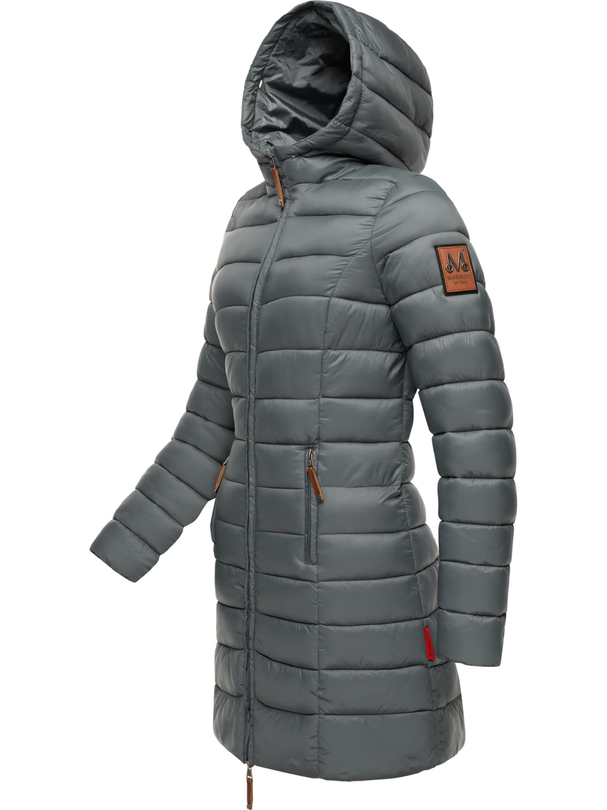 MARIKOO - Abrigo de invierno 'Rose' en gris