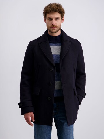 PIERRE CARDIN Winterjas in Blauw: voorkant