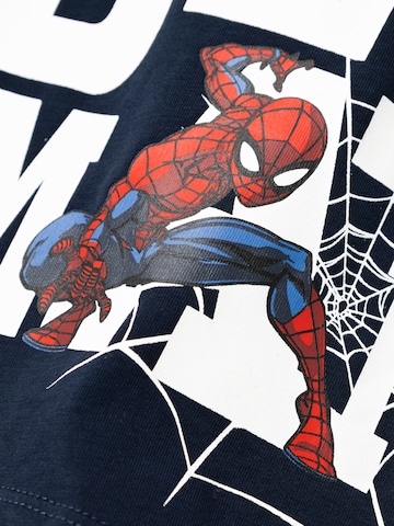 NAME IT T-shirt 'MAKAN SPIDERMAN' i blå