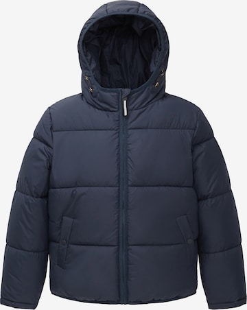 TOM TAILOR Winter jacket in Blue: front