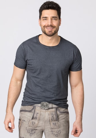STOCKERPOINT Klederdracht shirt in Grijs: voorkant