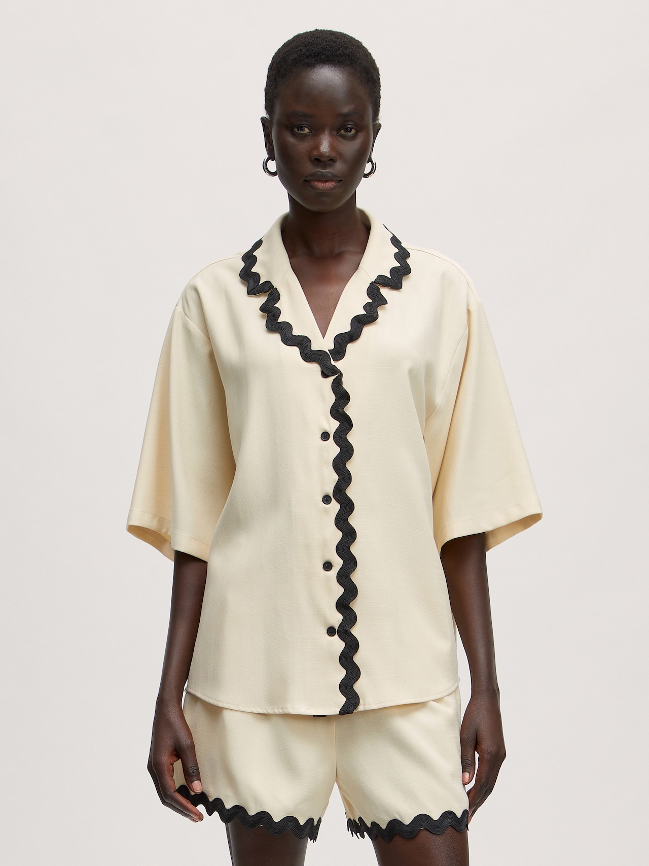 EDITED Produkte Bluse 'Janett' chamois