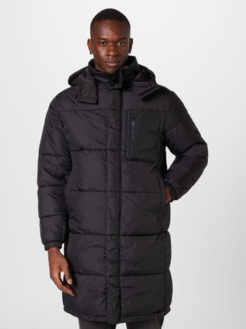 !Solid Winterjas 'Callen' in Zwart: voorkant