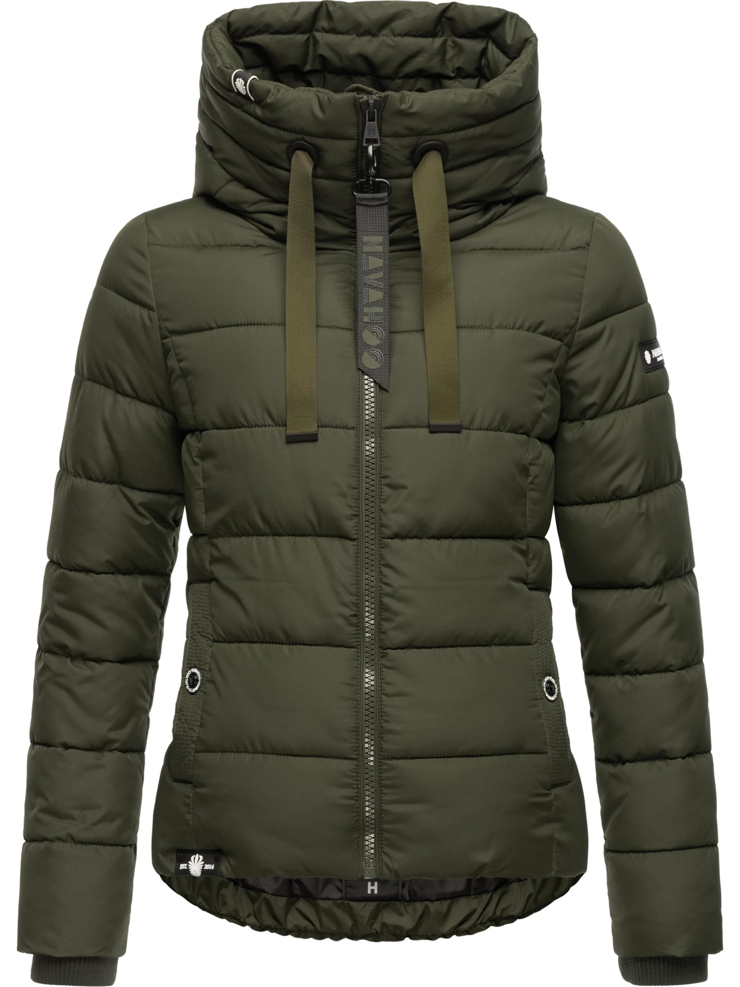 NAVAHOO Зимно яке 'Amayaa' в зелено: отпред