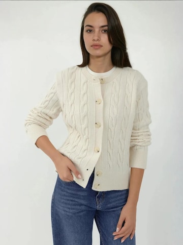 Hiccup - Casaco de malha em bege: frente