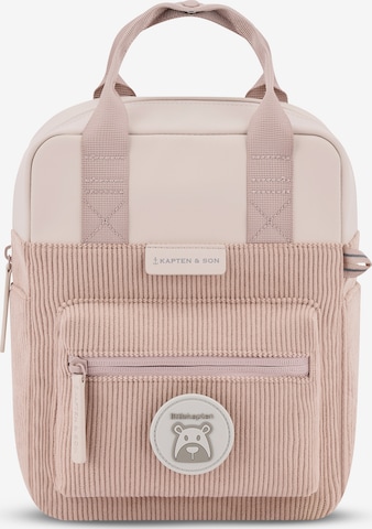Kapten & Son - Mochila 'Bergen' en rosa: frente