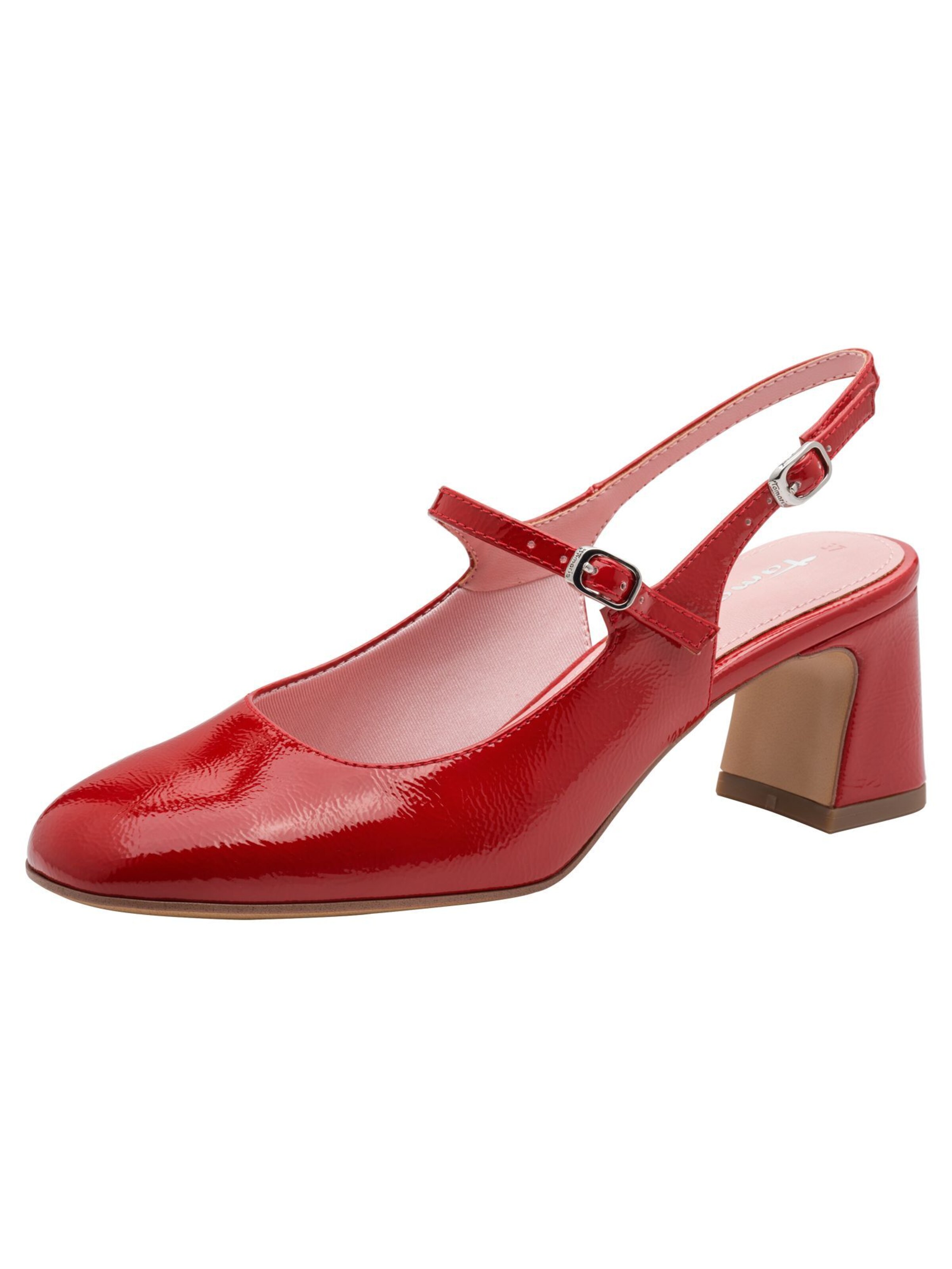 Tamaris Slingback pumps in Red, Item view