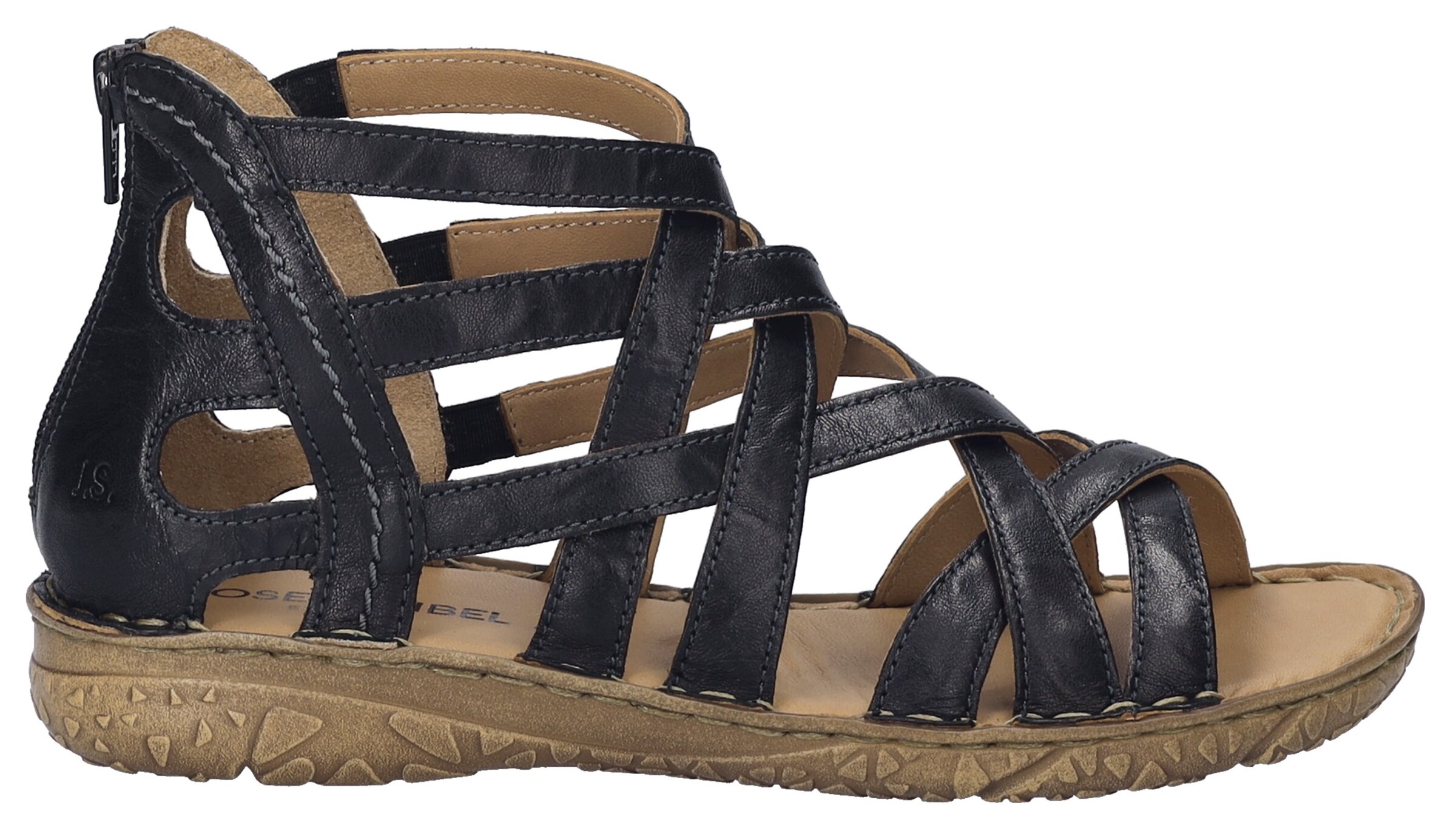 JOSEF SEIBEL Sandaal in Zwart