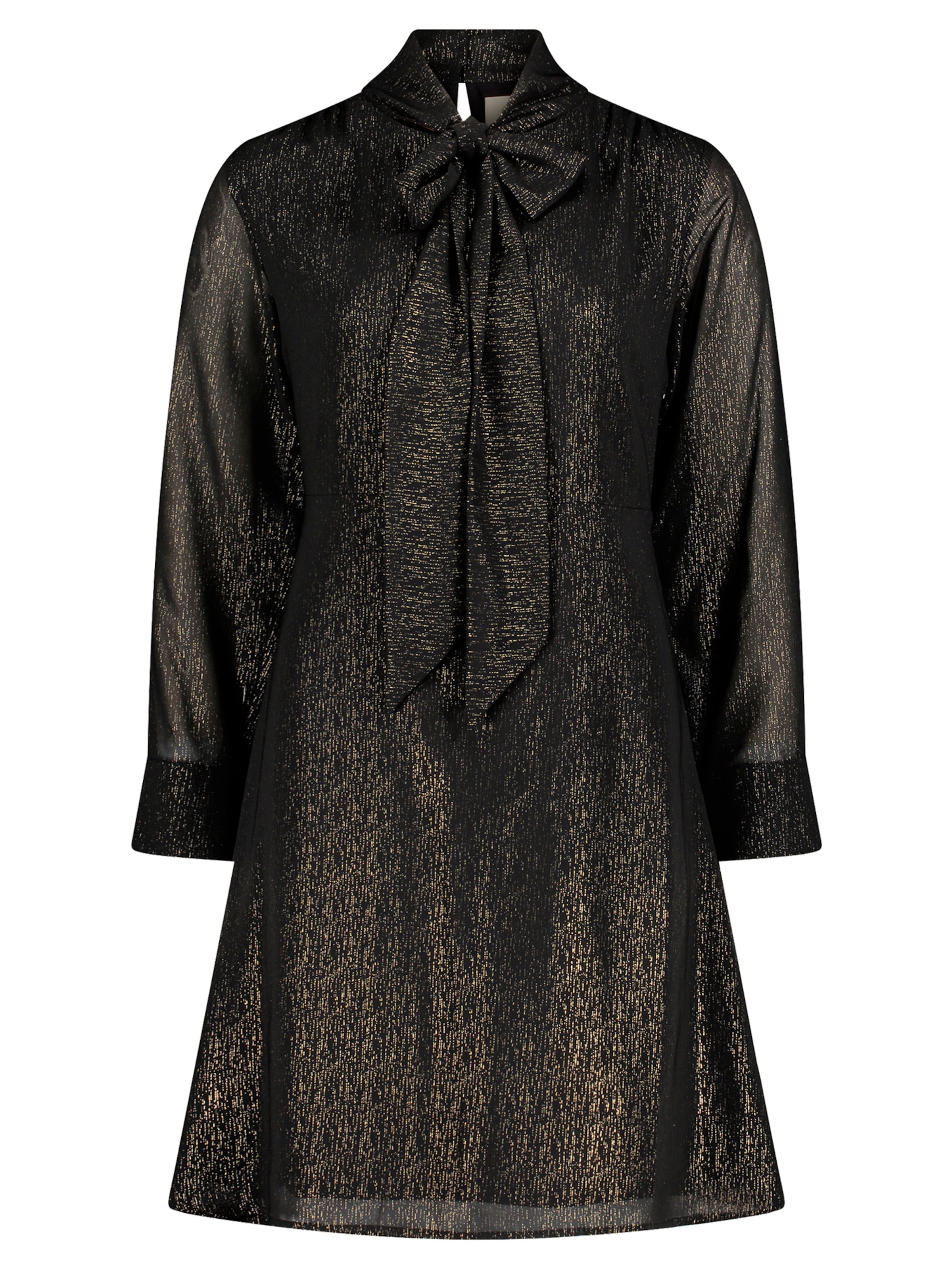 Abito camicia di Cartoon in nero: frontale