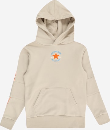 CONVERSE Sweatshirt in Beige: voorkant