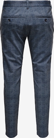 Only & Sons Slim fit Chino Pants 'Mark' in Blue