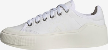 ADIDAS BY STELLA MCCARTNEY - Calzado deportivo 'Court' en blanco: frente