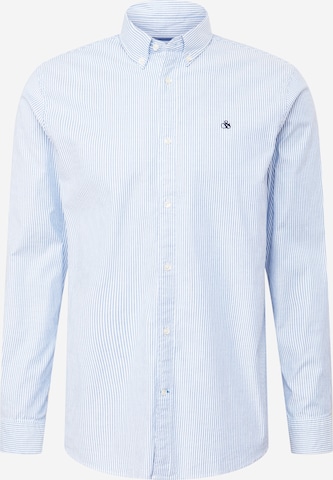 SCOTCH & SODA Regular fit Button Up Shirt in Blue: front