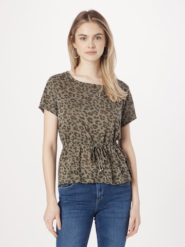 ABOUT YOU Shirt 'Lilian' in Groen: voorkant