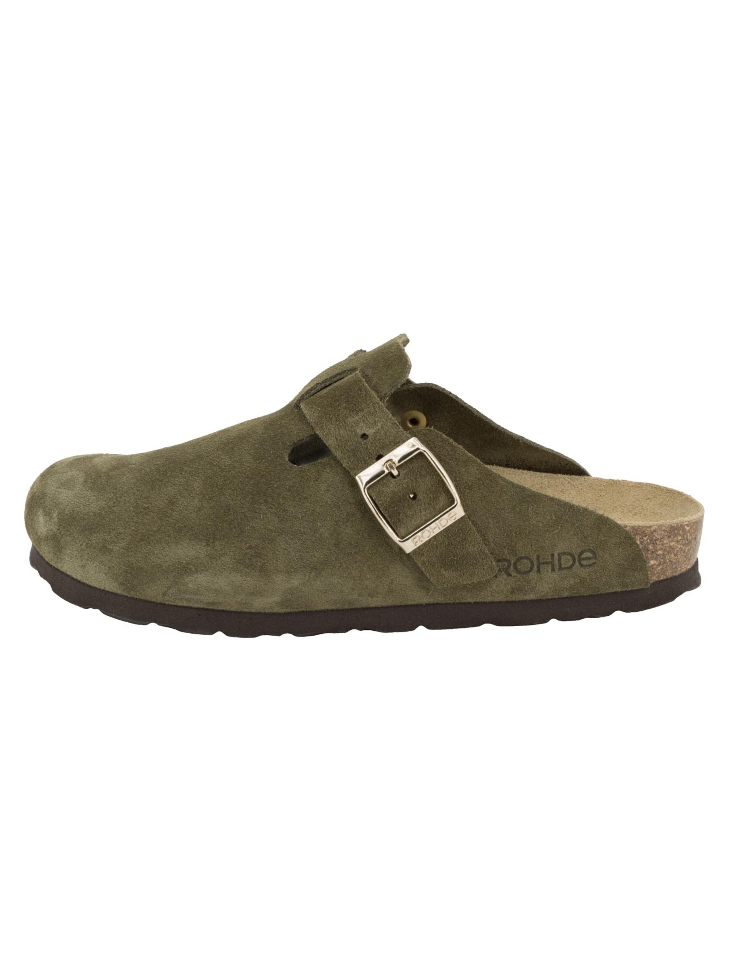 ROHDE Clogs 'Alba' in Green: front