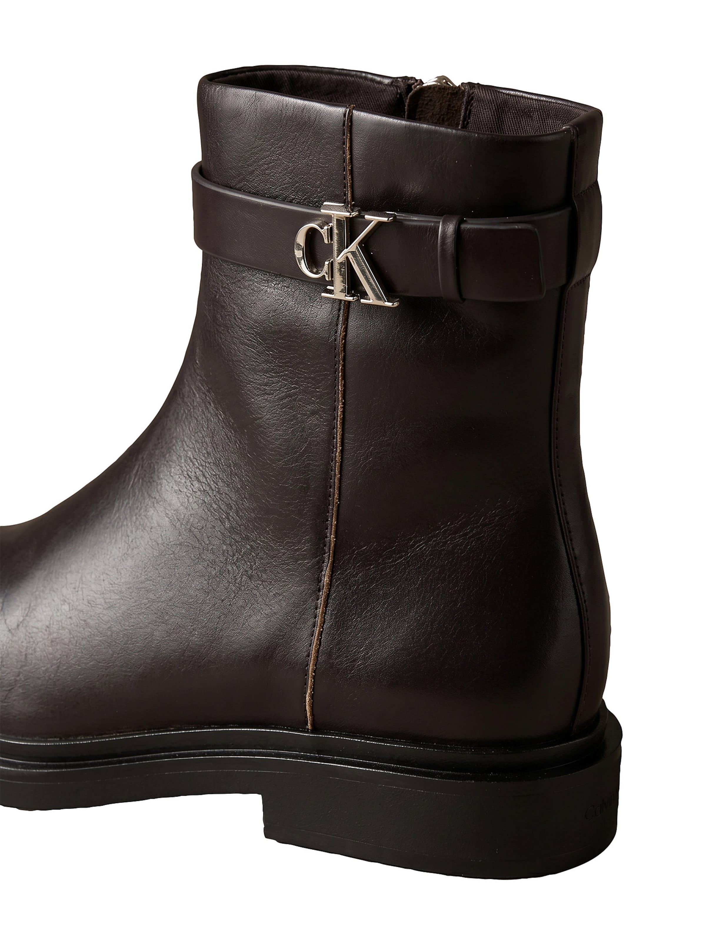 Calvin Klein Ankle boots in Brown