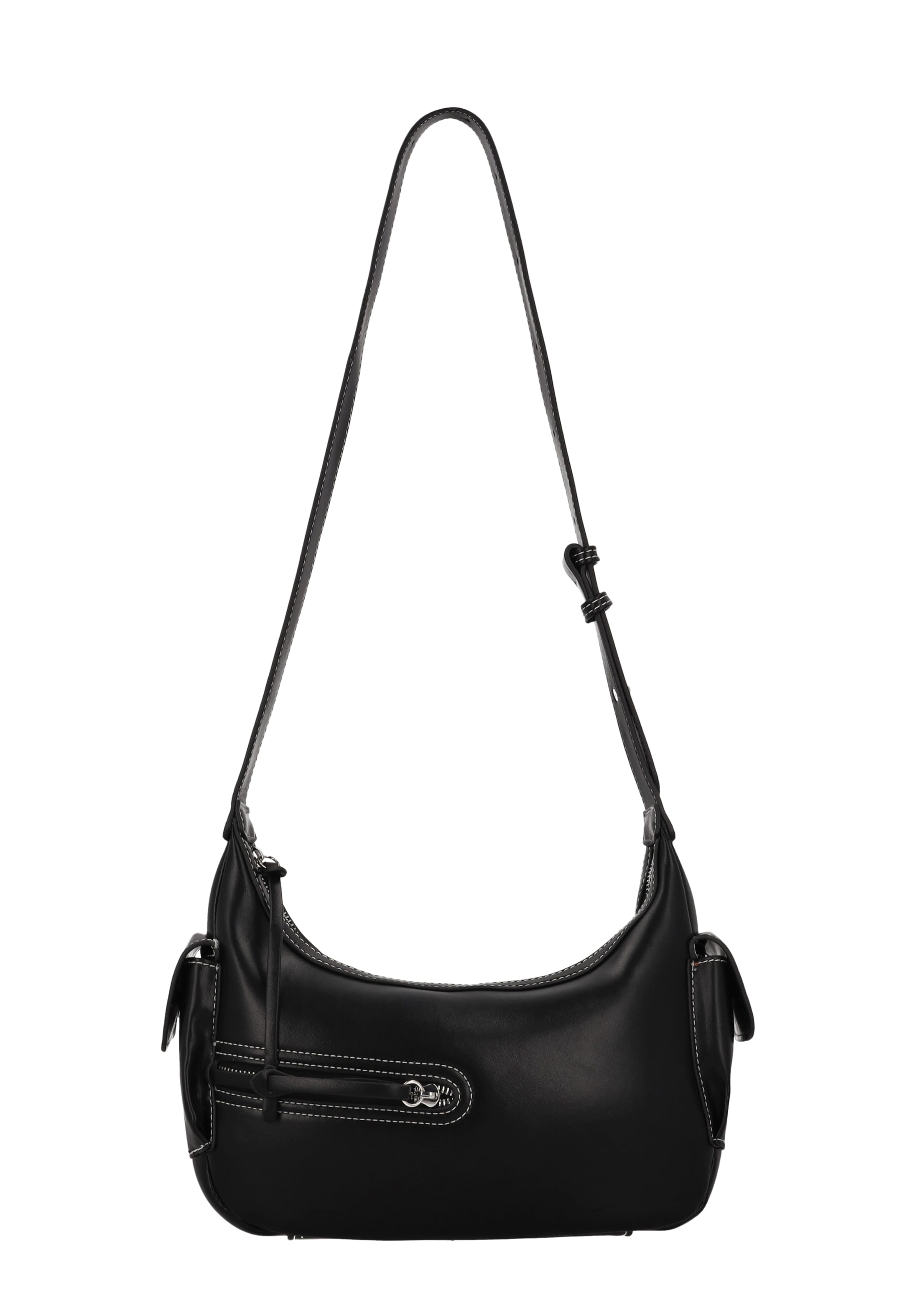 Sac à bandoulière MYMO en noir : devant