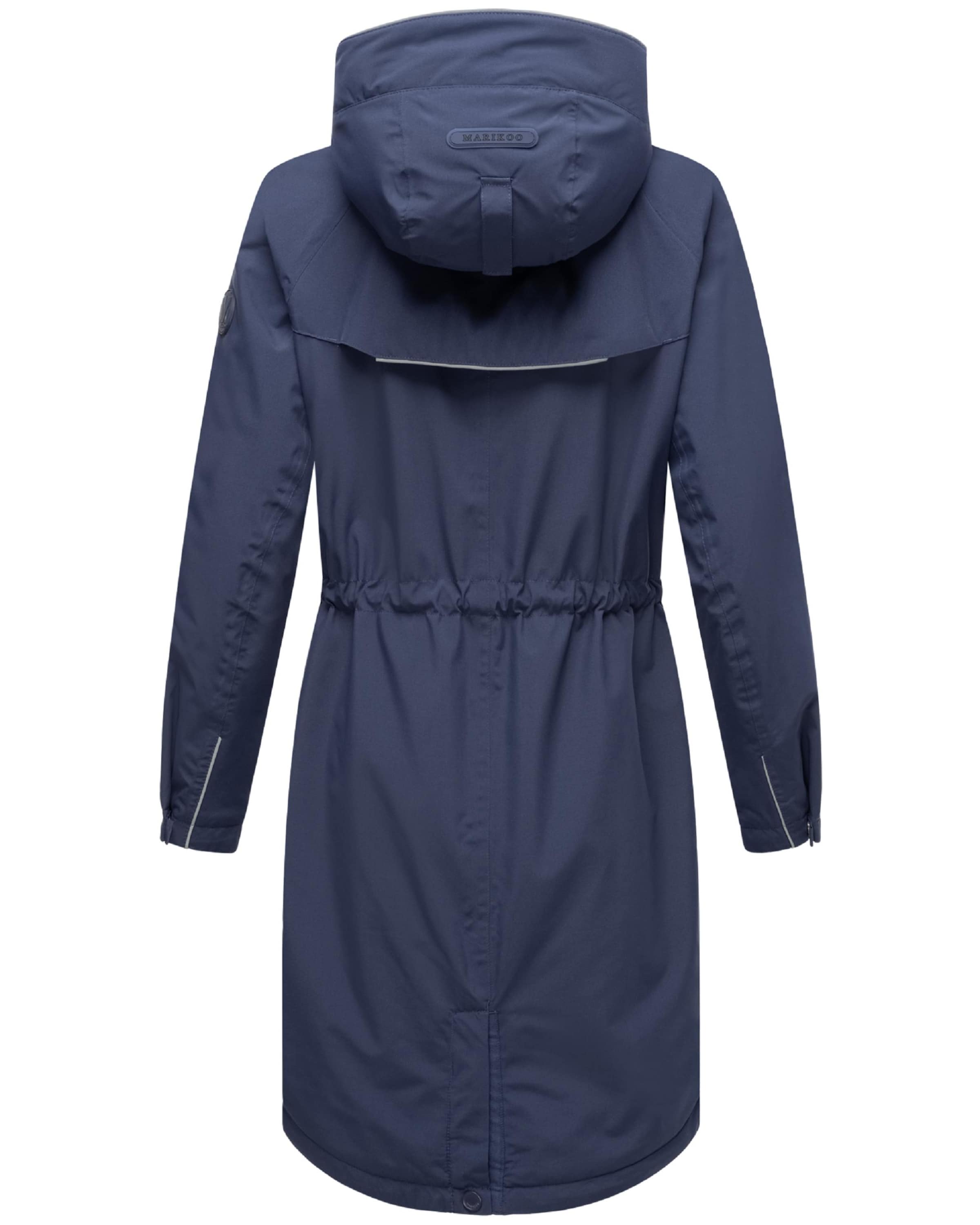 Palton de primăvară-toamnă 'Megumii 16' de la MARIKOO pe albastru