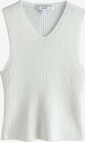 Next - Top de punto en blanco: frente