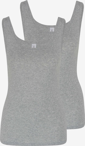 SPEIDEL Unterhemd 'bio.cotton Plus' in Grau: Vorderseite