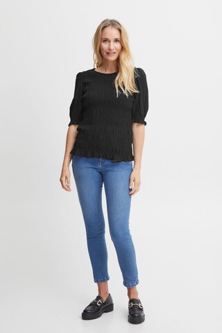 Fransa Bluse 'Frmalu' in Schwarz
