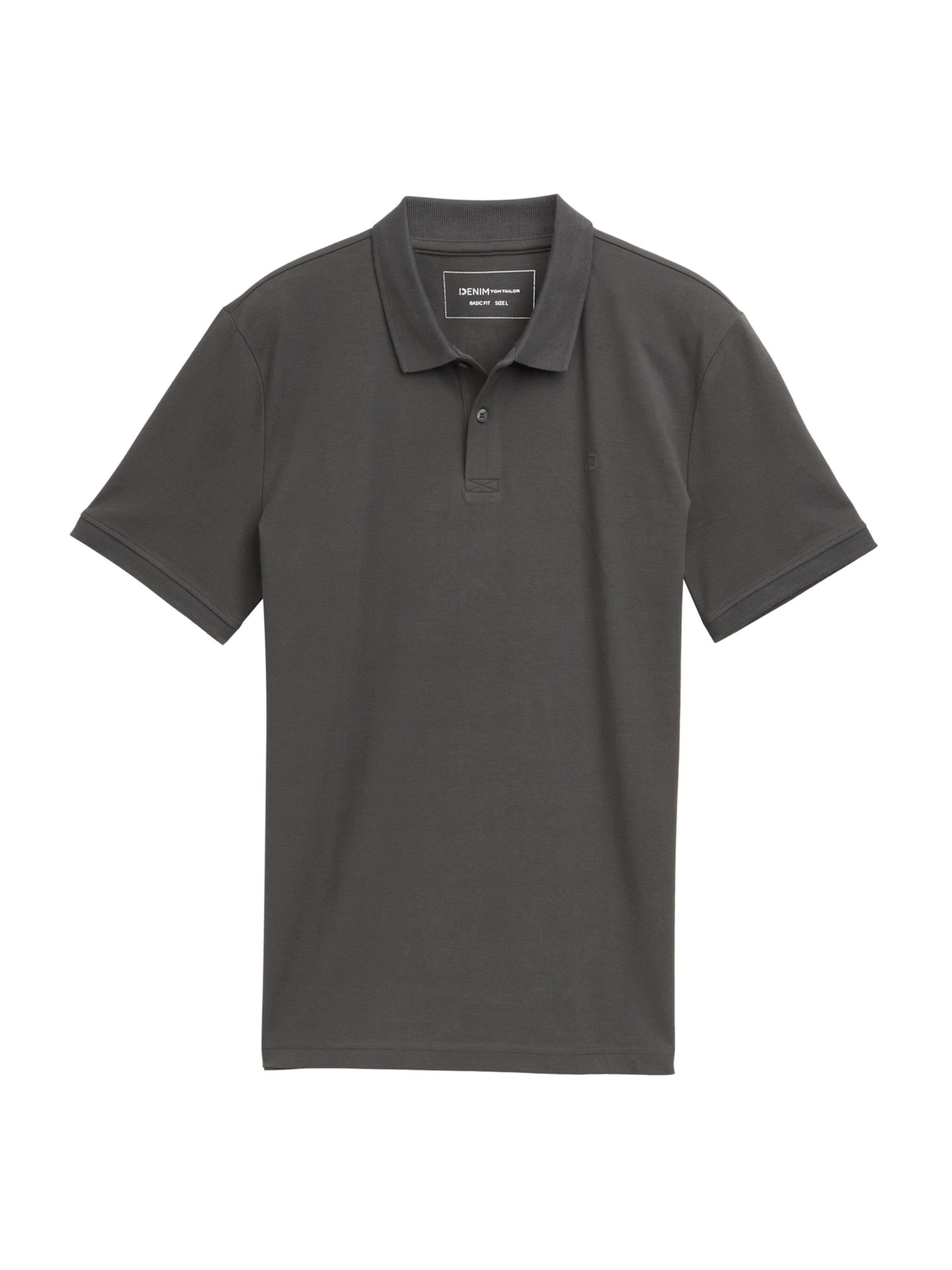 TOM TAILOR DENIM Shirt in Grijs: voorkant