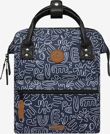 Cabaia Backpack in Blue: front