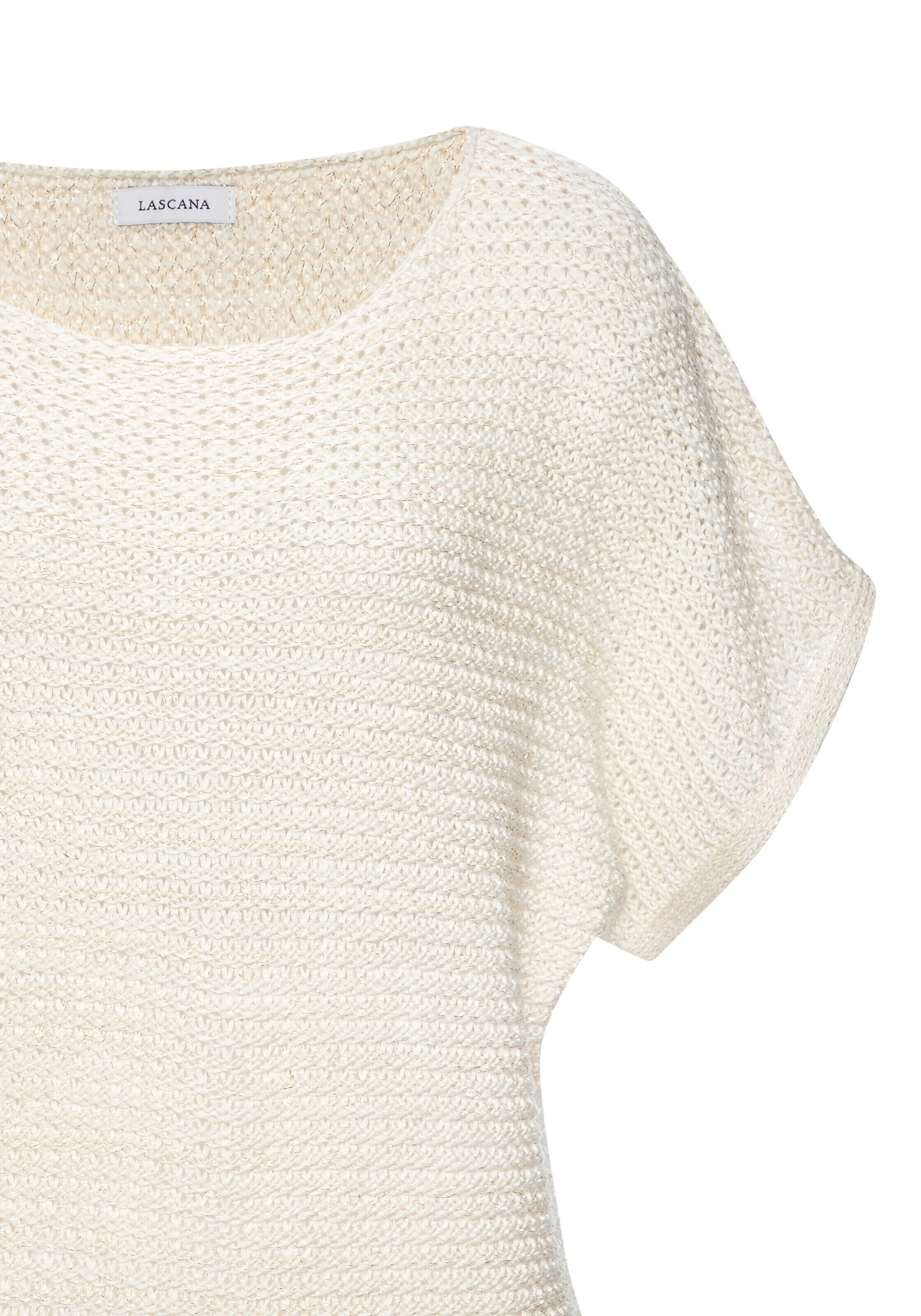 LASCANA Pullover in Beige