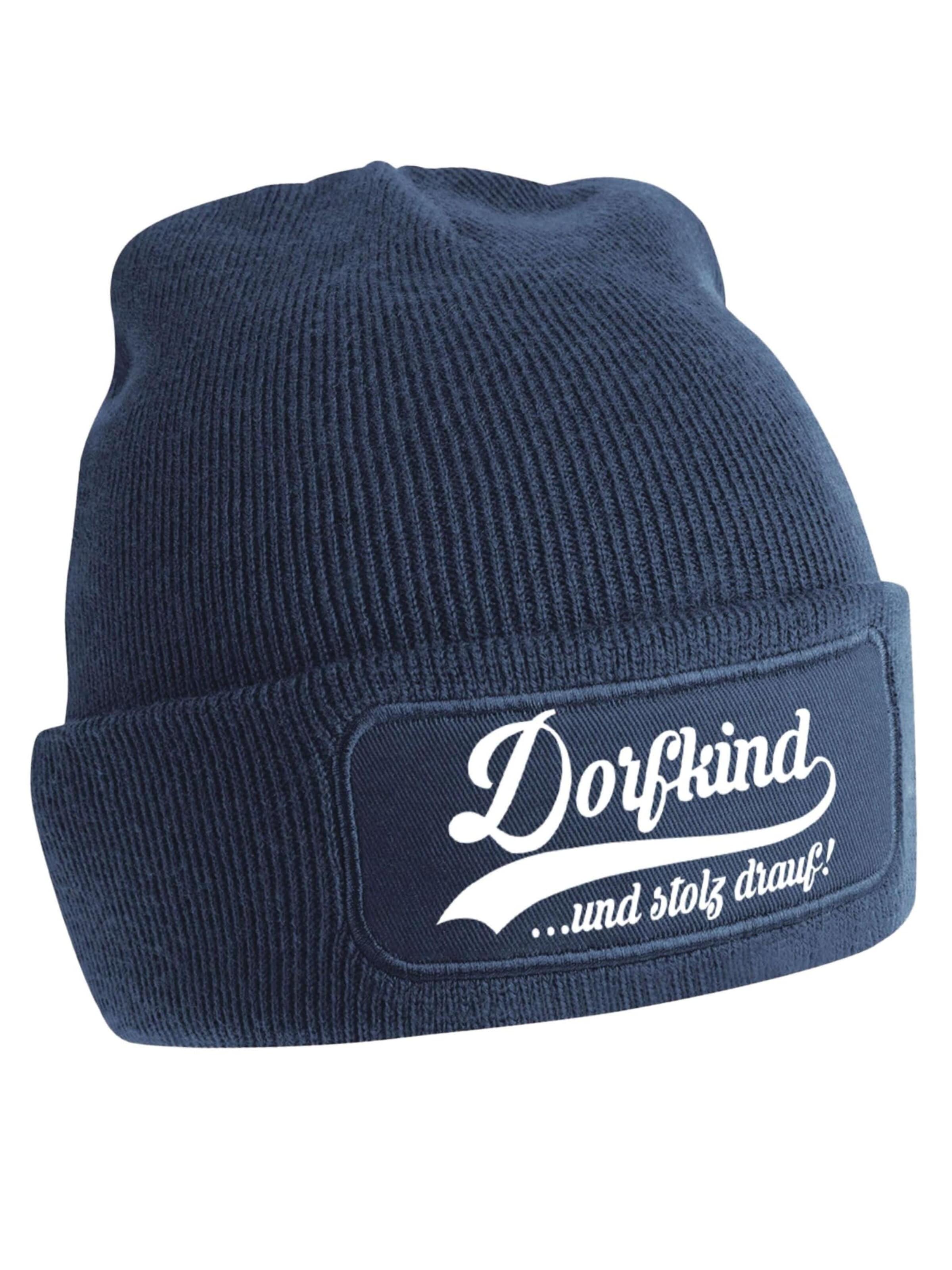 Youth Designz Mütze 'Dorfkind'‌‌‌‌ in Blau